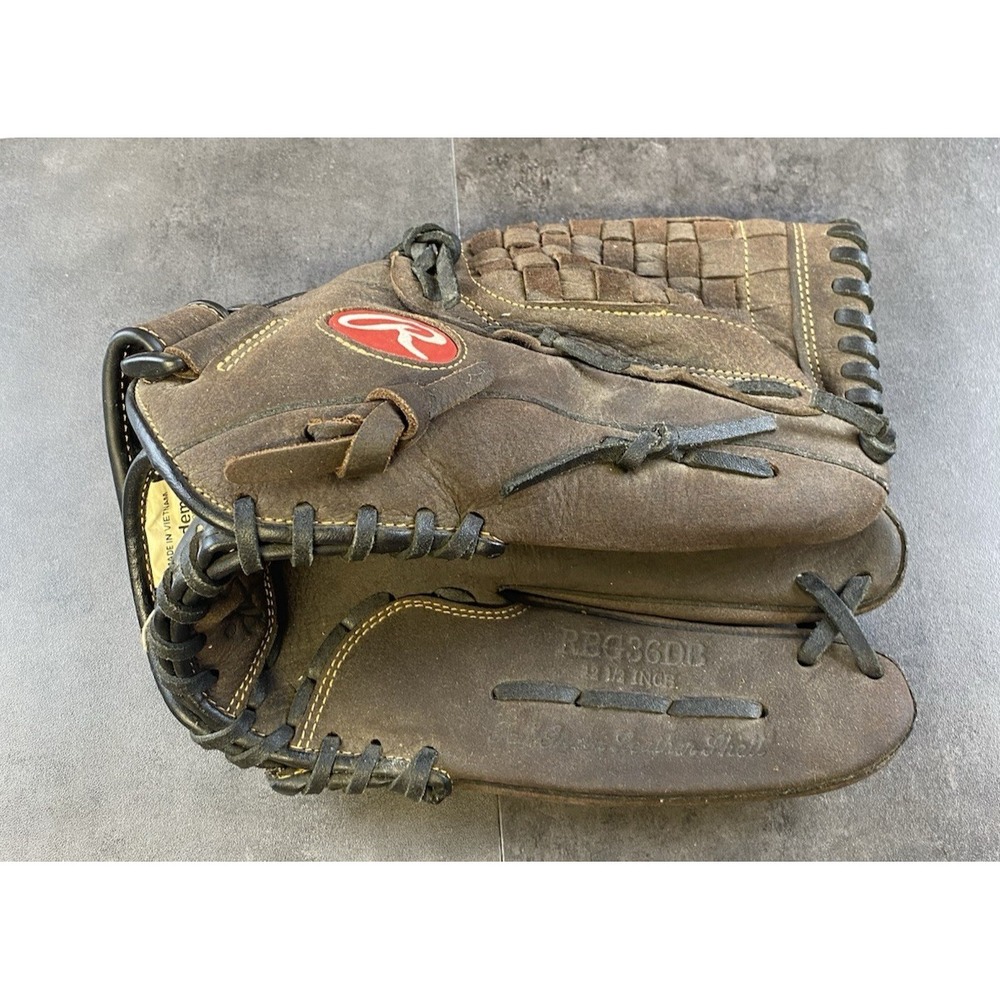 Rawlings Rt Hand Dark Brown Baseball Glove RBG36DB 12.5"